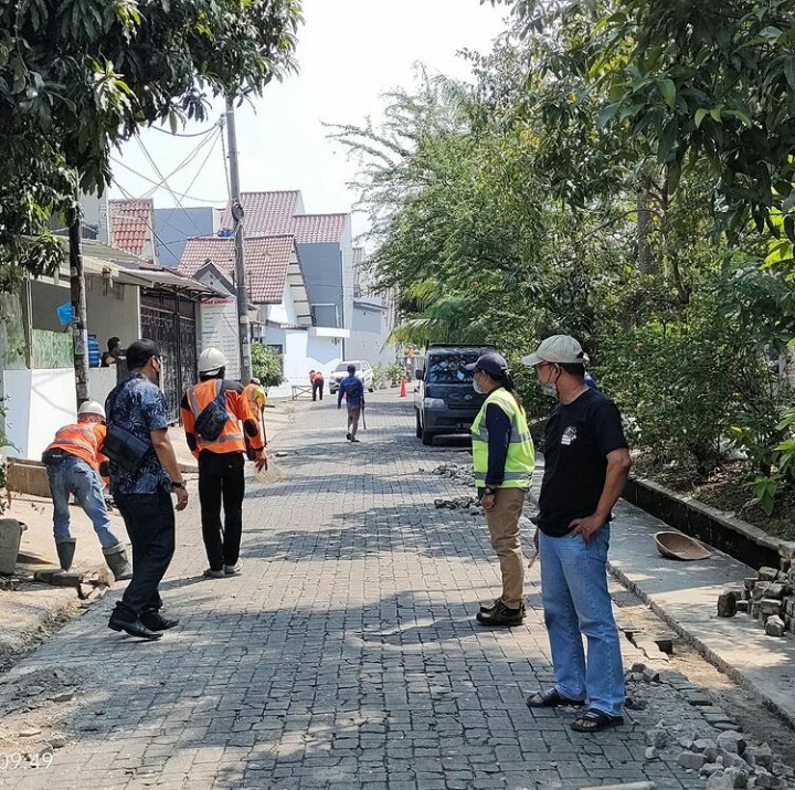 KEC CILEDUG Monitoring Peningkatan Jalan