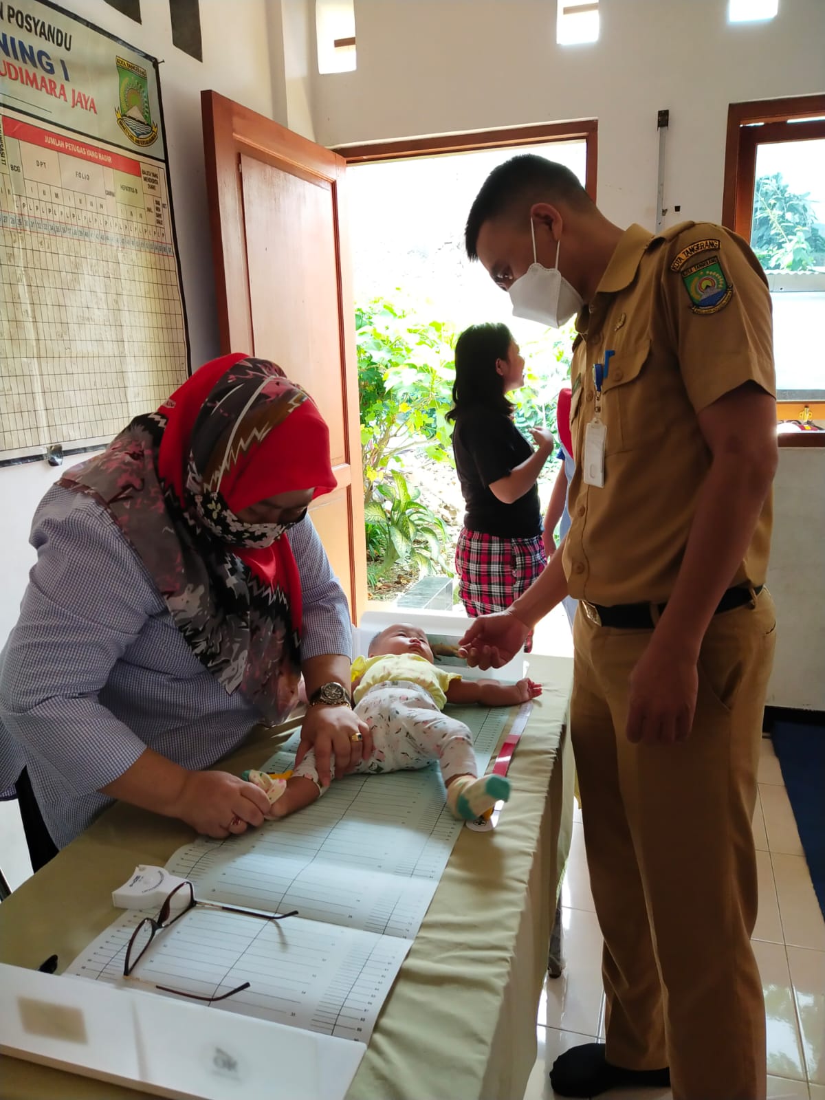 Monitoring Kegiatan Posyandu Kemuning I di RT 01/05 Kelurahan Sudimara Jaya