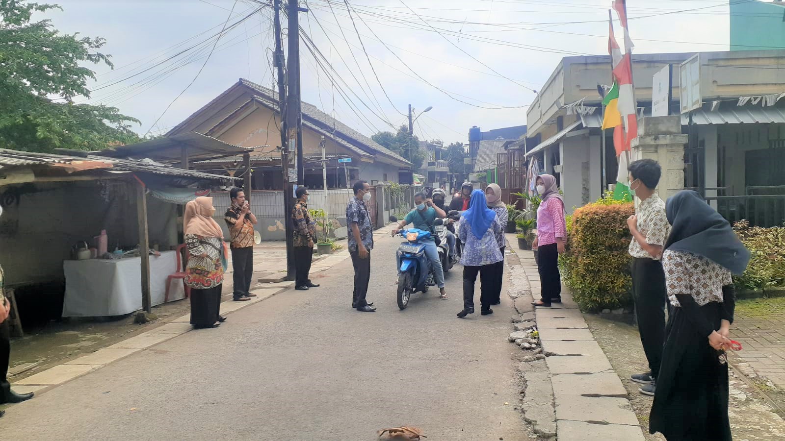 Kegiatan OAB dalam Rangka Penerapan PPKM di Wilayah Kelurahan Parung Serab