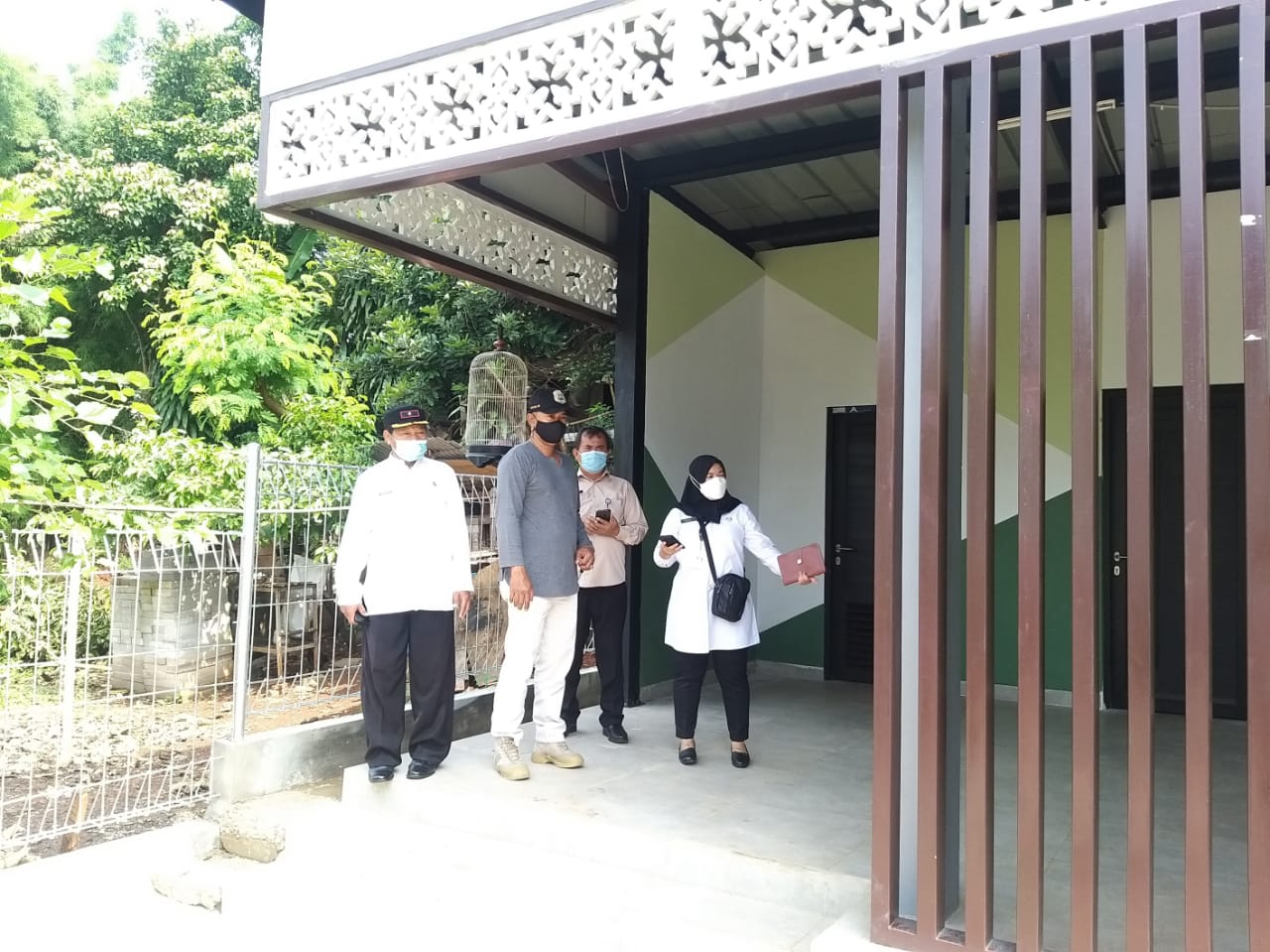 Monitoring Tempat Pelaksanaan Dalam Rangka Memperingati Hut  Kota Tangerang ke-29 di Kel Paninggilan