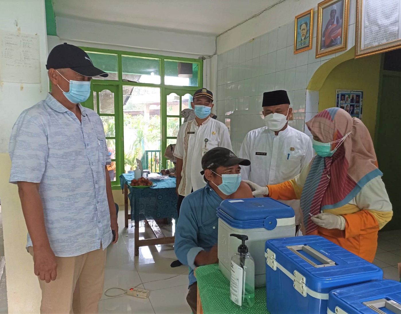 Monitoring Vaksinasi Dosis 1 & 2 dan Booster di Musholla Nurul Huda