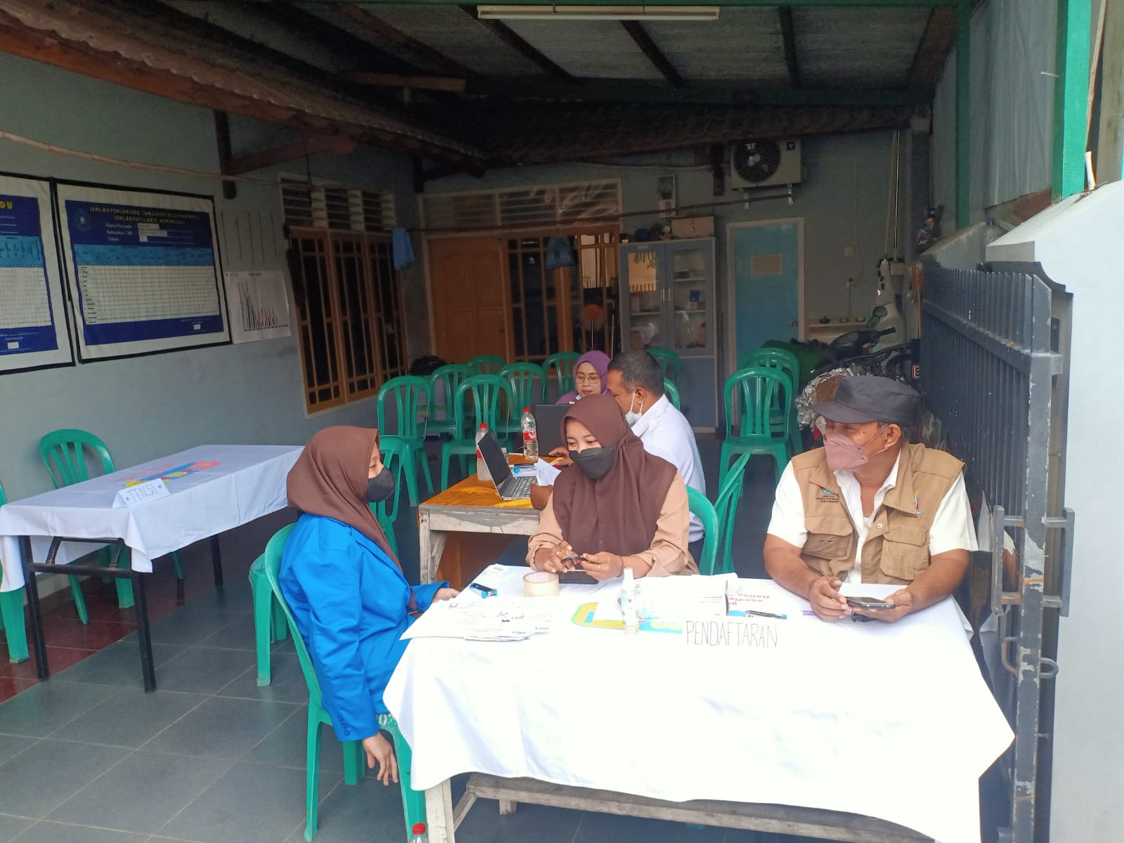 Monitoring Vaksinasi Dosis 1 & 2 dan Booster Warga Kelurahan Sudimara Selatan
