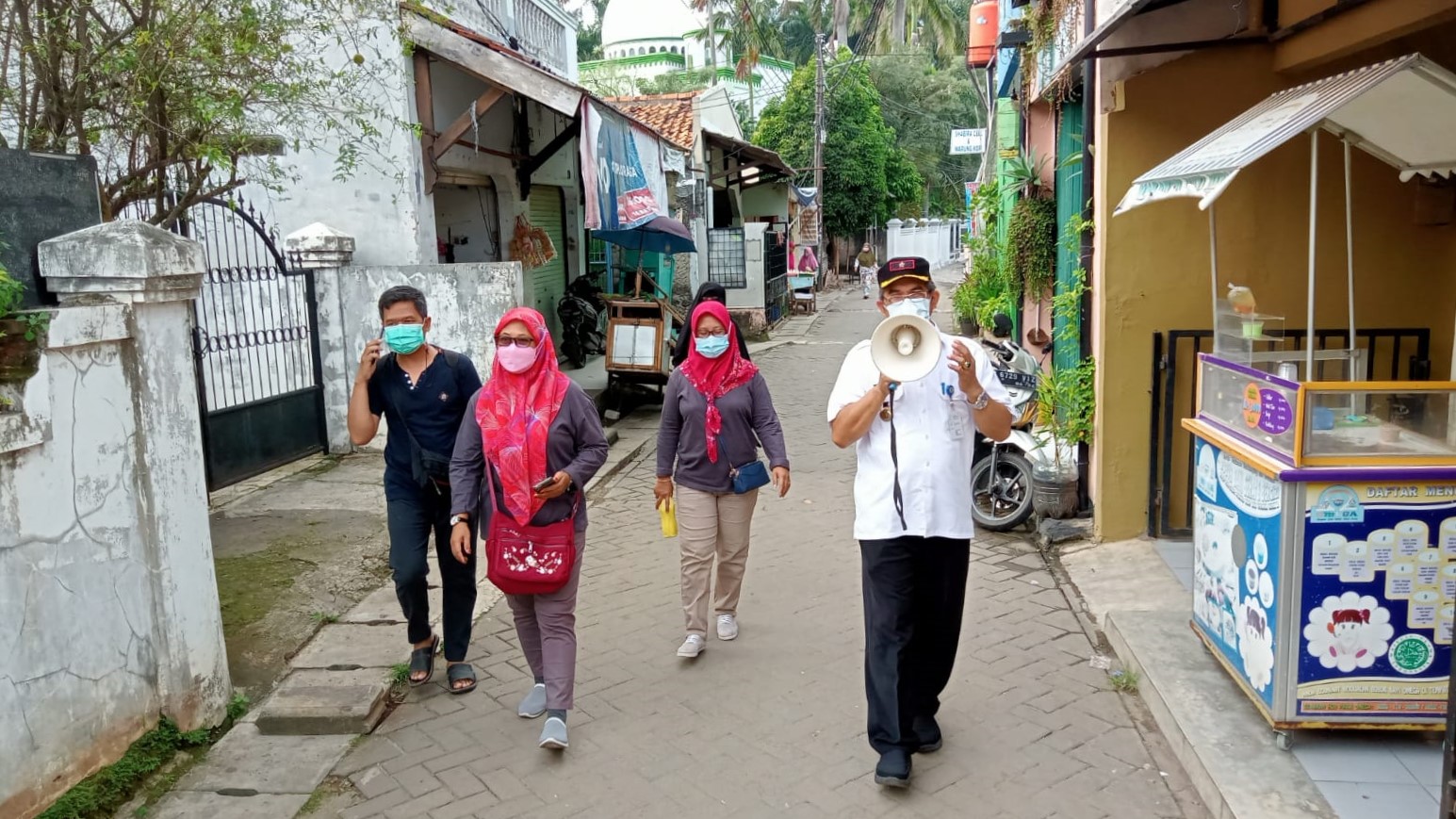 Wawaran Prokes & Himbauan Vaksinasi di Wilayah RW 12 Kelurahan Sudimara Jaya