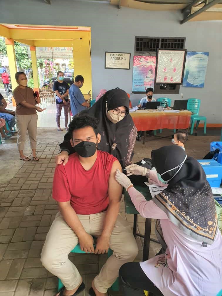 Monitoring Vaksinasi Dosis 1 & 2 dan Booster Kelurahan Paninggilan Utara