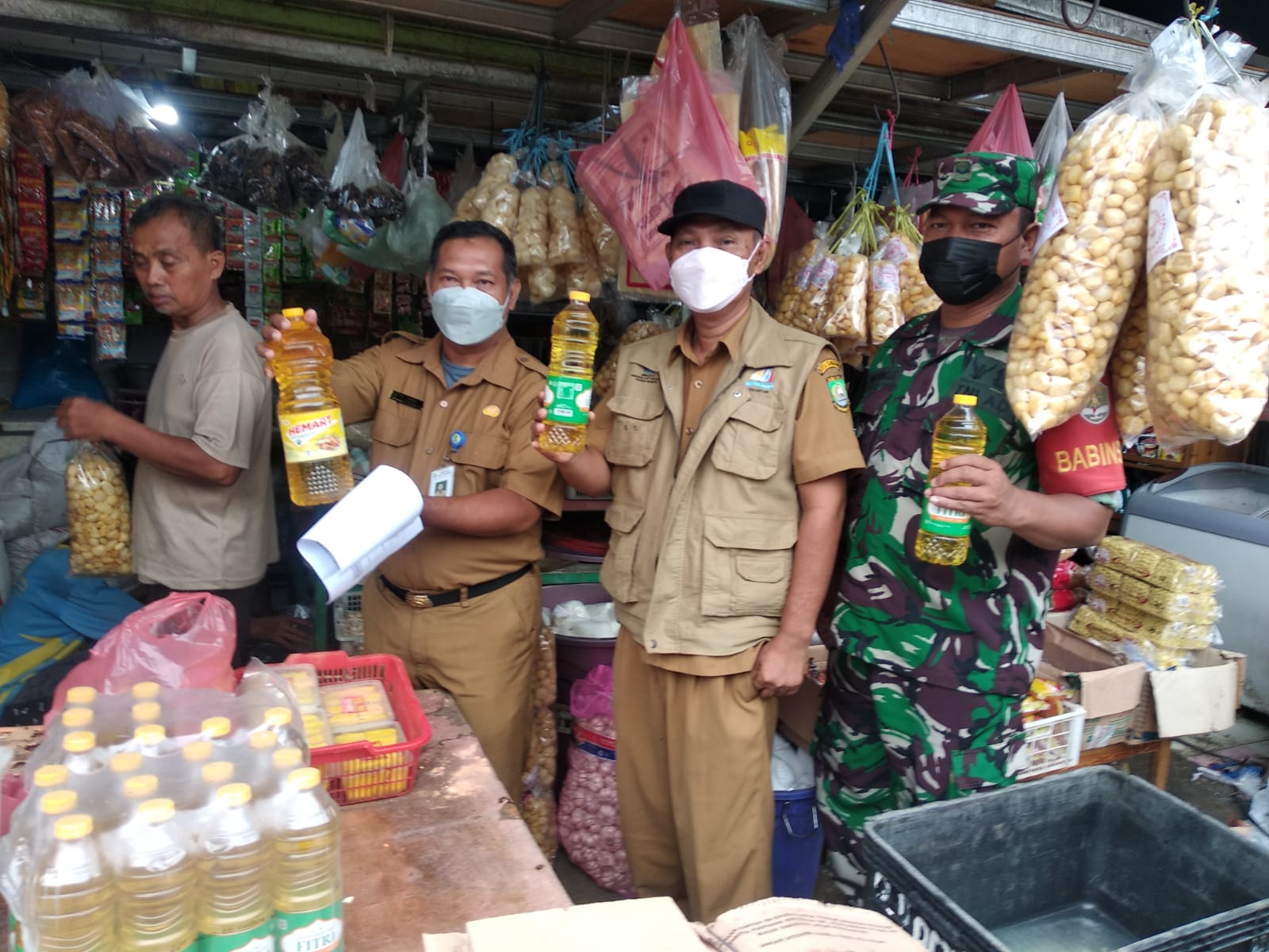 Monitoring Stok dan Harga Minyak Goreng