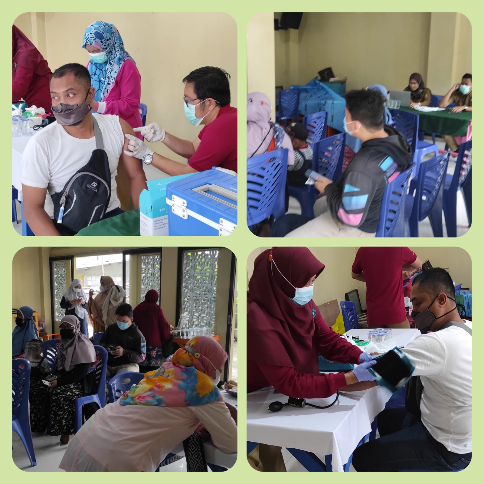 Vaksinasi Dosis 1, 2 dan Booster