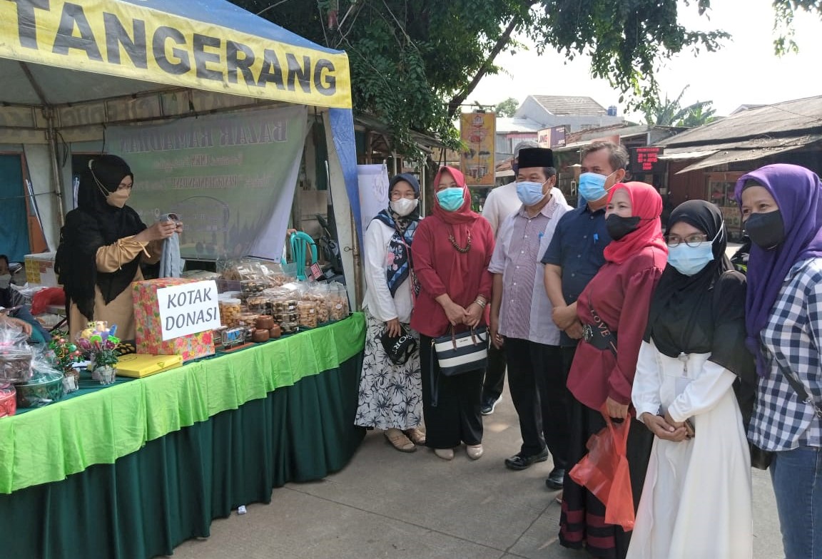 Monitoring Kegiatan Pembukaan Bazar Ramadhan di Kelurahan Paninggilan