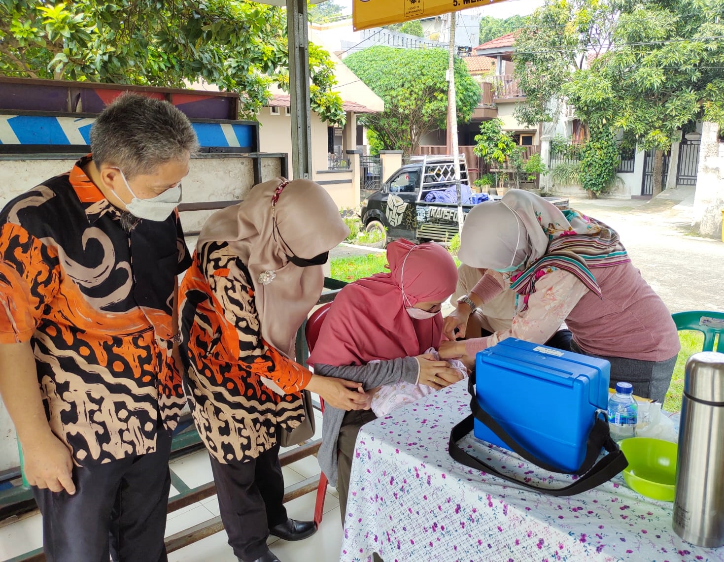 Monitoring Kegiatan Posyandu dan Posbindu di Posyandu Durian Kelurahan Paninggilan Utara