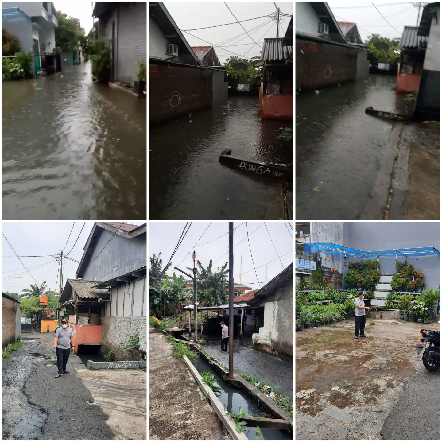 Kegiatan Monitoring dan Penanganan Genangan Air di Wilayah RW 07 Kelurahan Sudimara Jaya