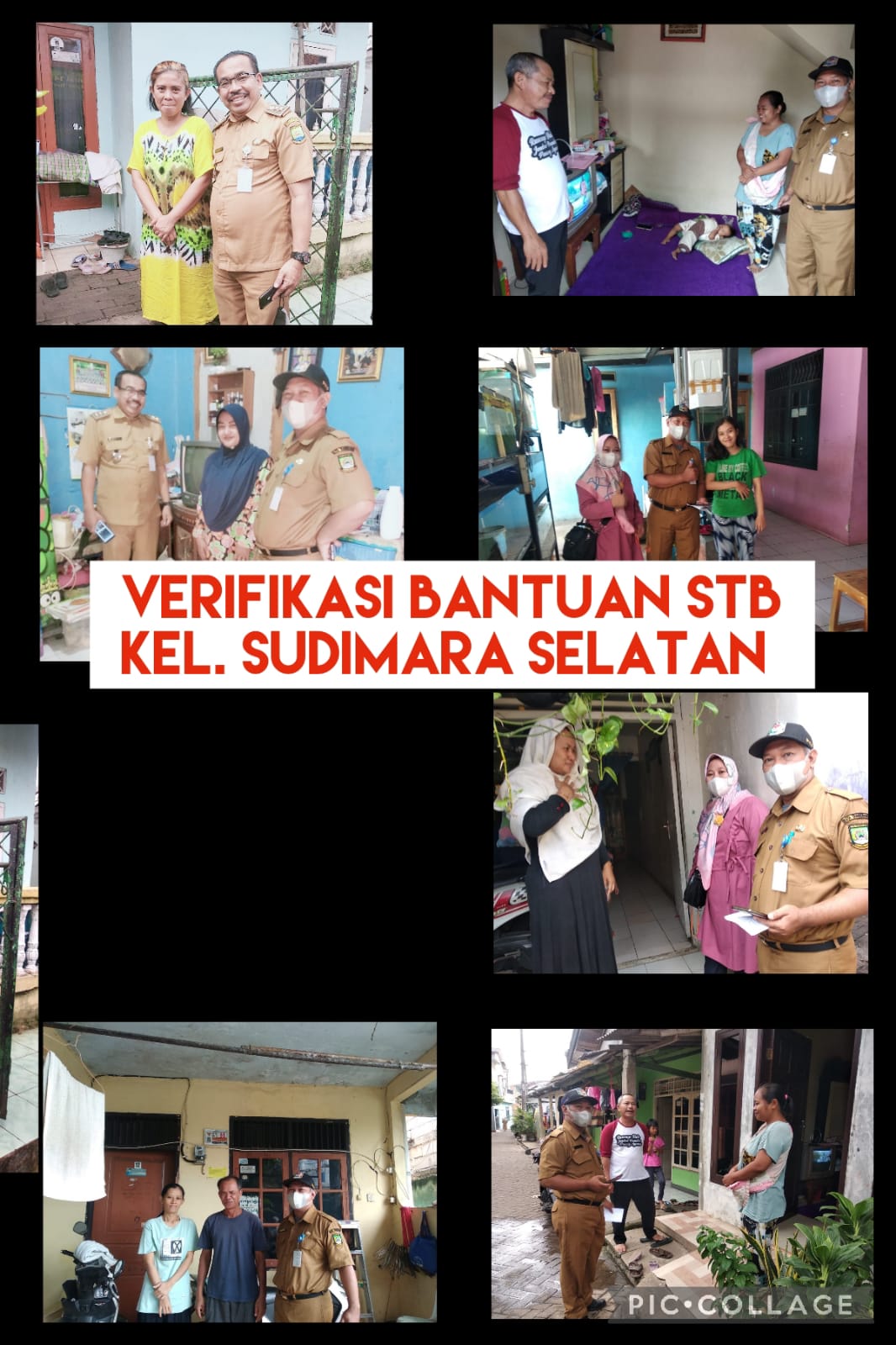 Kegiatan Verifikasi Lapangan Data Calon Penerima STB TV Digital di Wilayah Kelurahan Sudimara Selatan