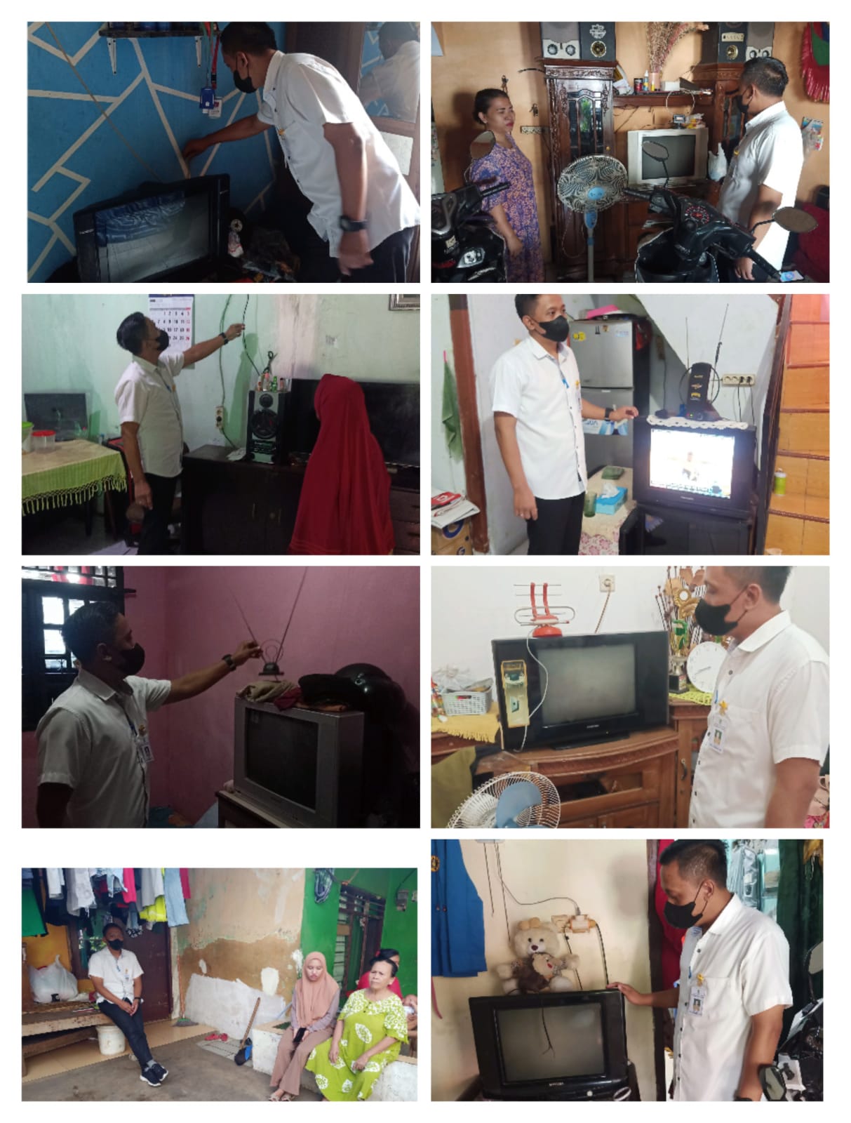 Kegiatan Verifikasi Lapangan Data Calon Penerima STB TV Digital di Wilayah Kelurahan Paninggilan