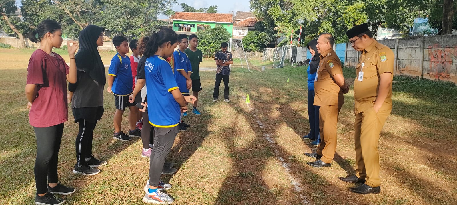Monitoring Latihan Fisik Atlet Squash dalam Rangka Persiapan Proprov Kecamatan Ciledug