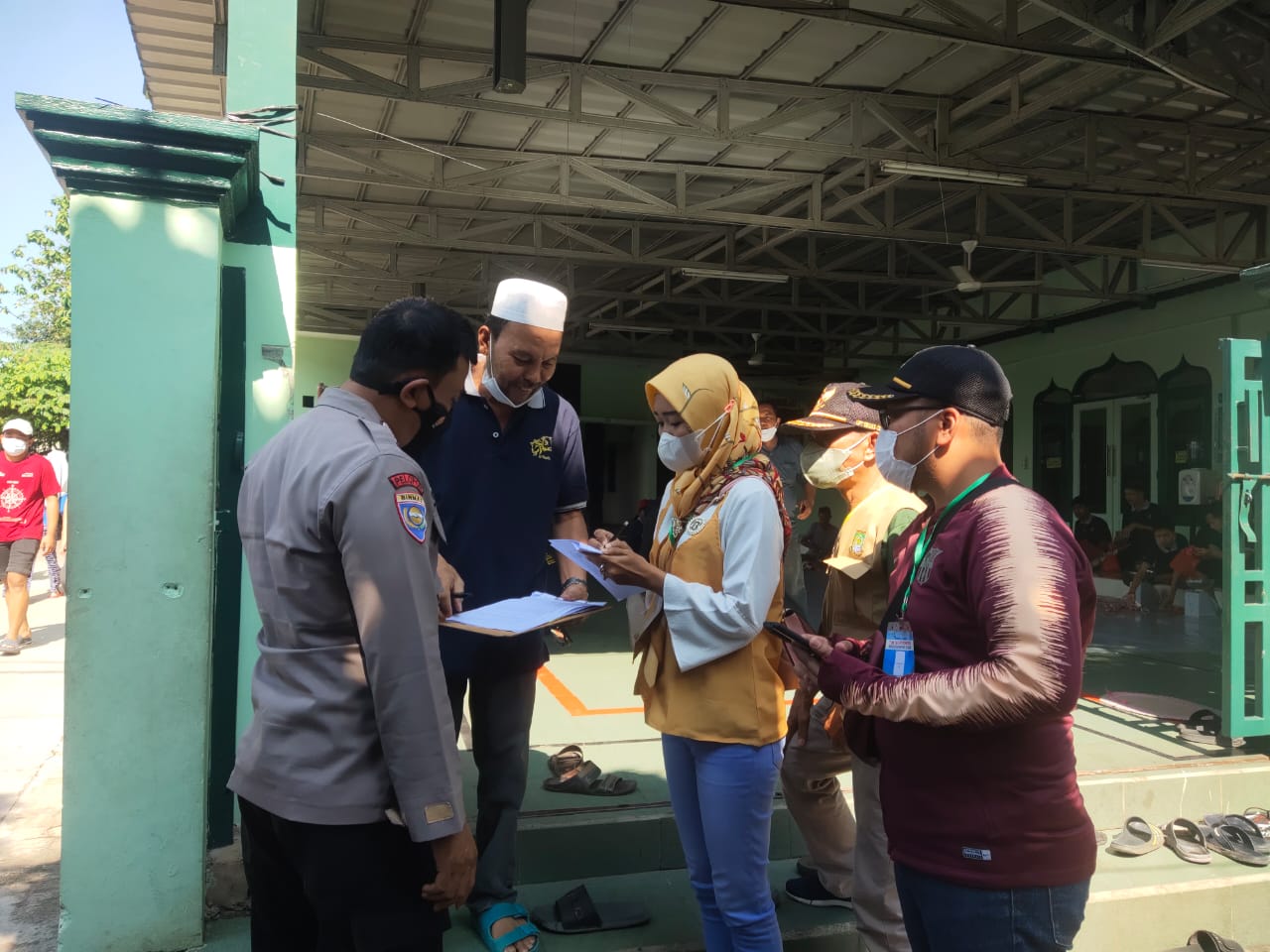 Monitoring Pemotongan dan Pendataan Jumlah Hewan Kurban oleh Satgas Hewan Kurban di Wilayah Kelurahan Tajur