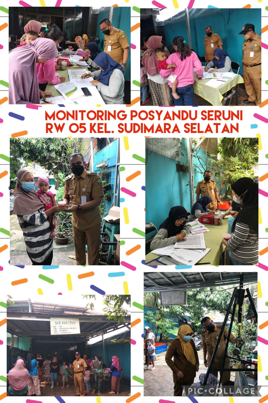Monitoring Kegiatan Posyandu Terintegrasi di Posyandu Seruni RW 005 Kelurahan Sudimara Selatan