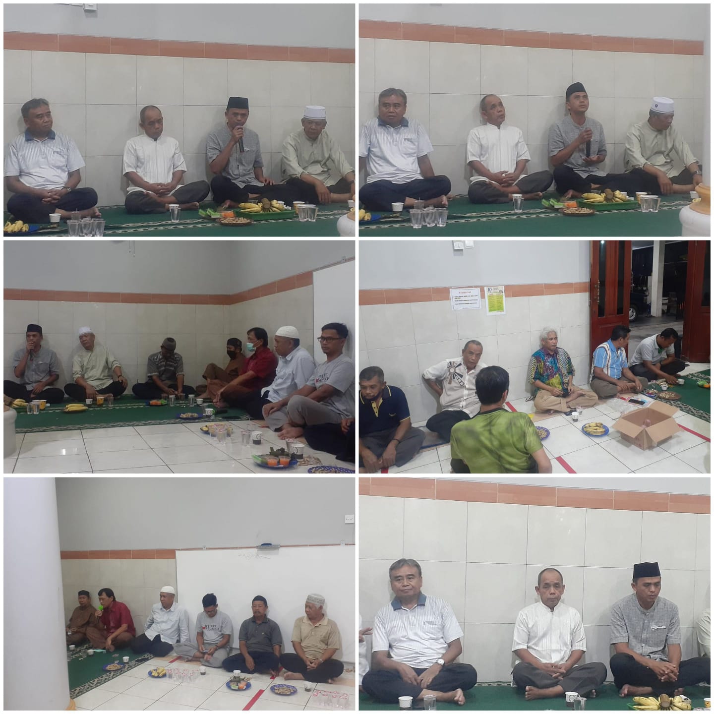 Menghadiri Pertemuan warga RT 01-02 dalam rangka Musyawarah Kepengurusan RT di Aula Mushola Al Hikmah Kelurahan Sudimara Jaya