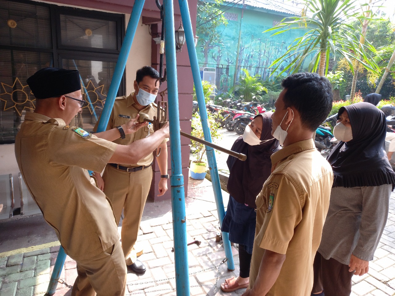 Kegiatan Sidang Tera Ulang Kecamatan Ciledug oleh Disindagkopukm Kota Tangerang