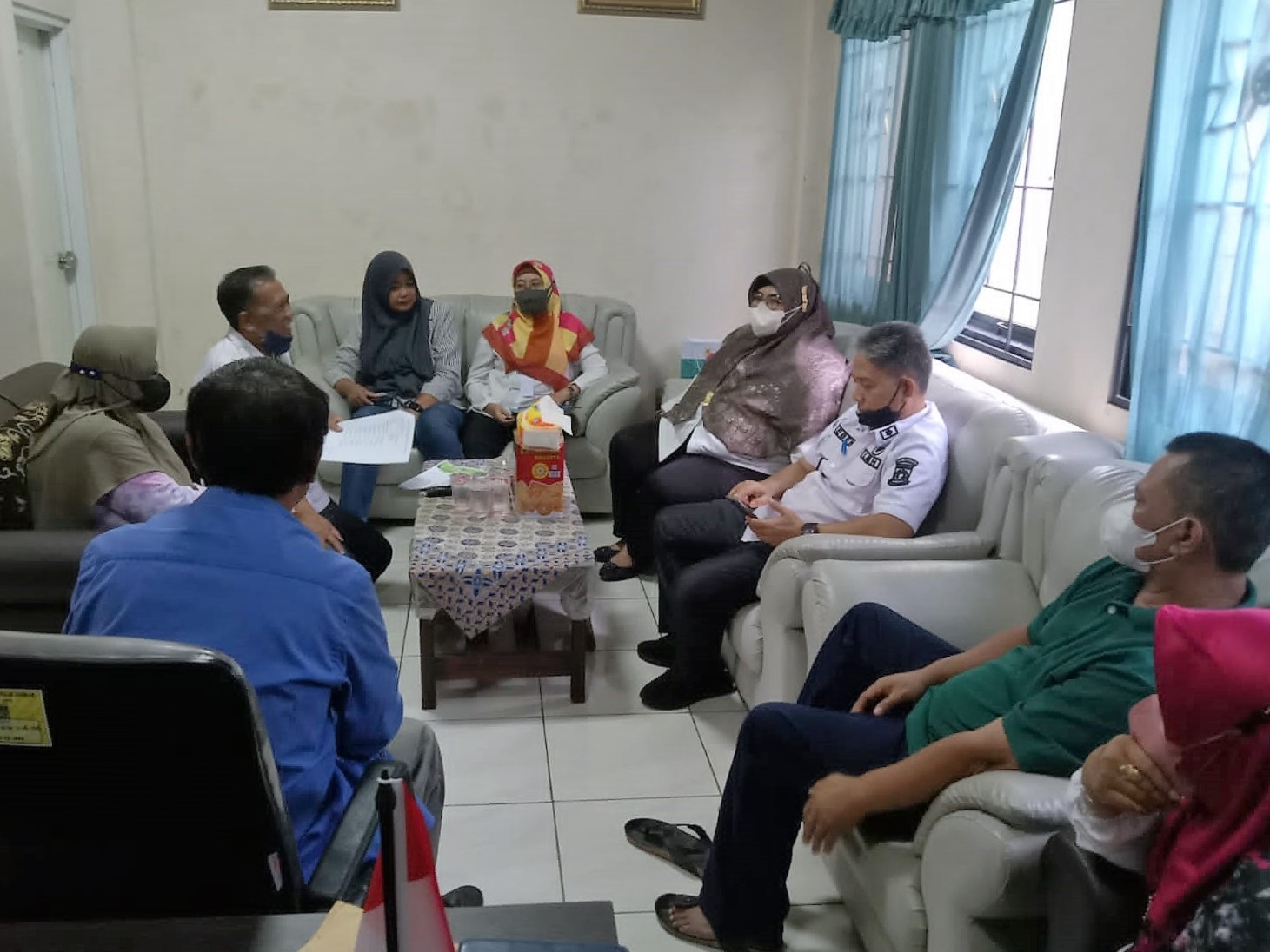 Rapat Koordinasi bersama FKTS Kelurahan terkait Verifikasi FKTS Kota Tangerang