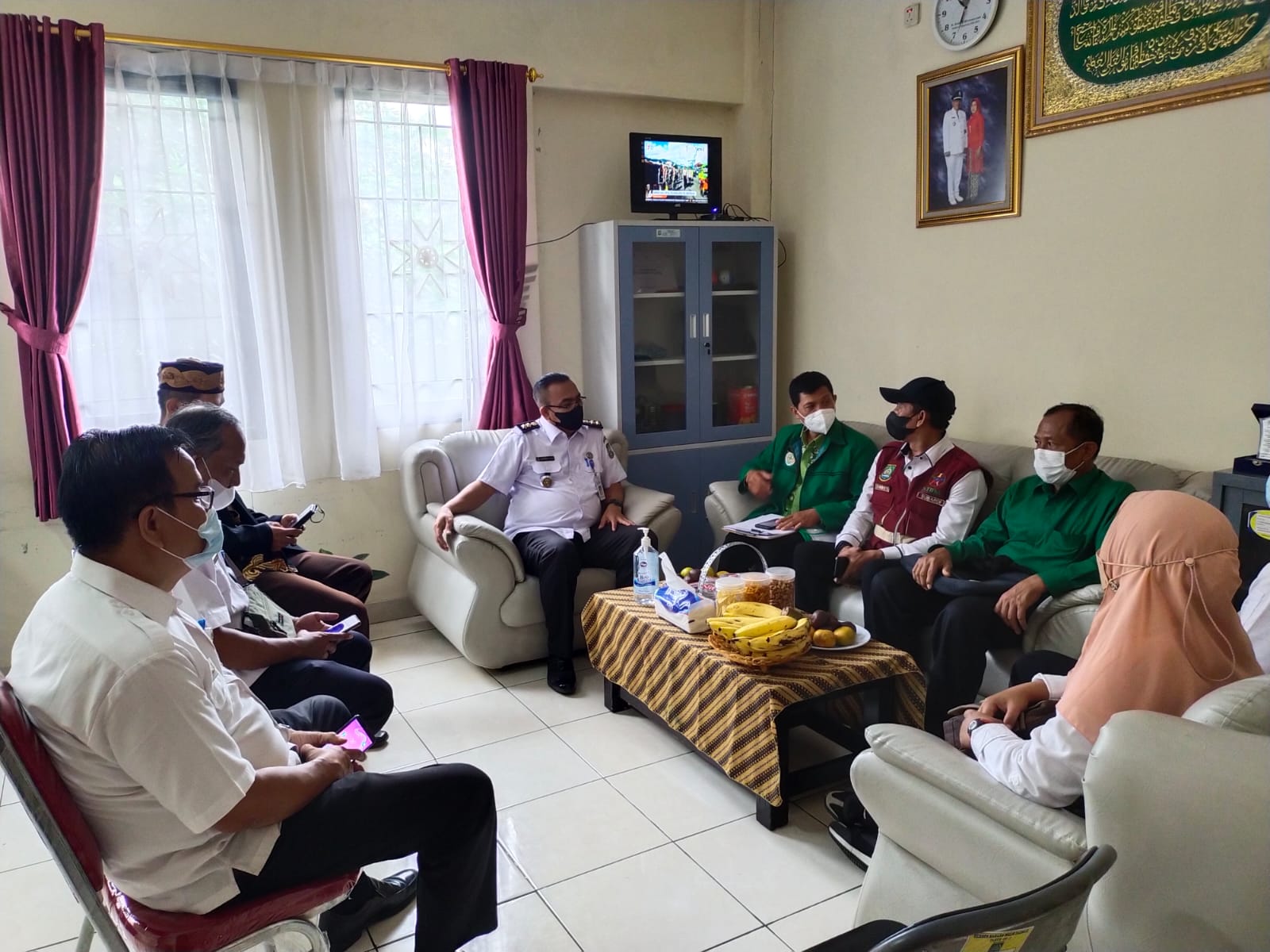 Monitoring Team Penilaian FKTS KOta Tangerang di Kelurahan Sudimara Selatan 