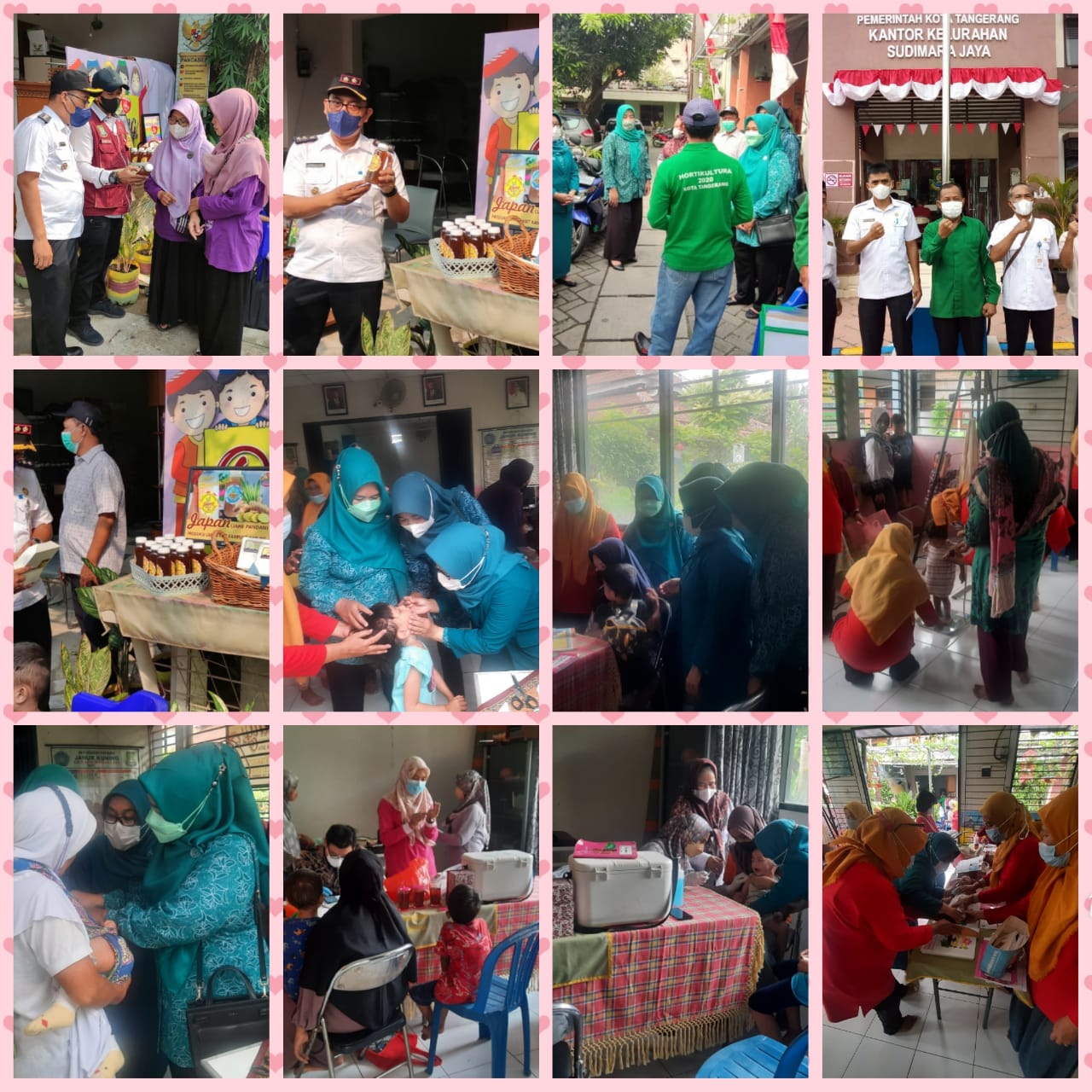 Monitoring Kegiatan Bulan Imunisasi Anak Nasional (BIAN) di Posyandu Janur Kuning RW 011 Kelurahan Sudimara Jaya