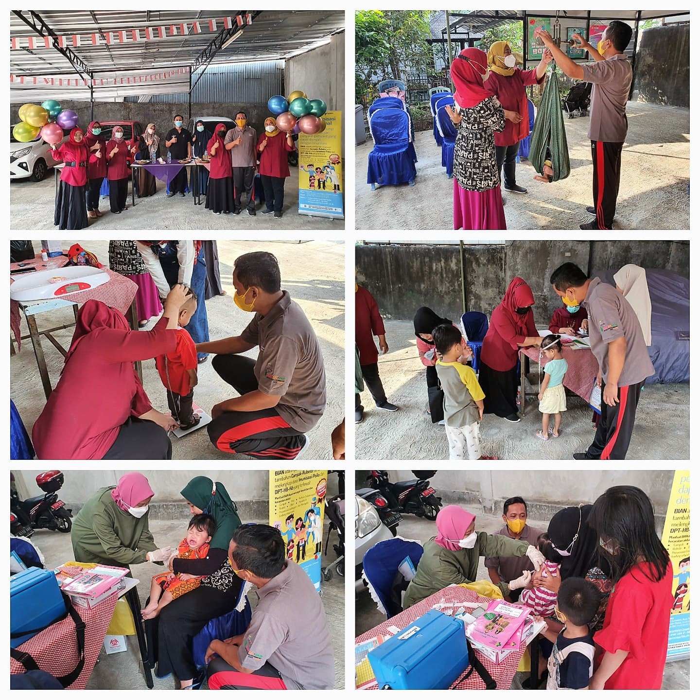 Monitoring Kegiatan Bulan Imunisasi Anak (BIAN) di Posyandu Kelengkeng RW 002 Kelurahan Paninggilan