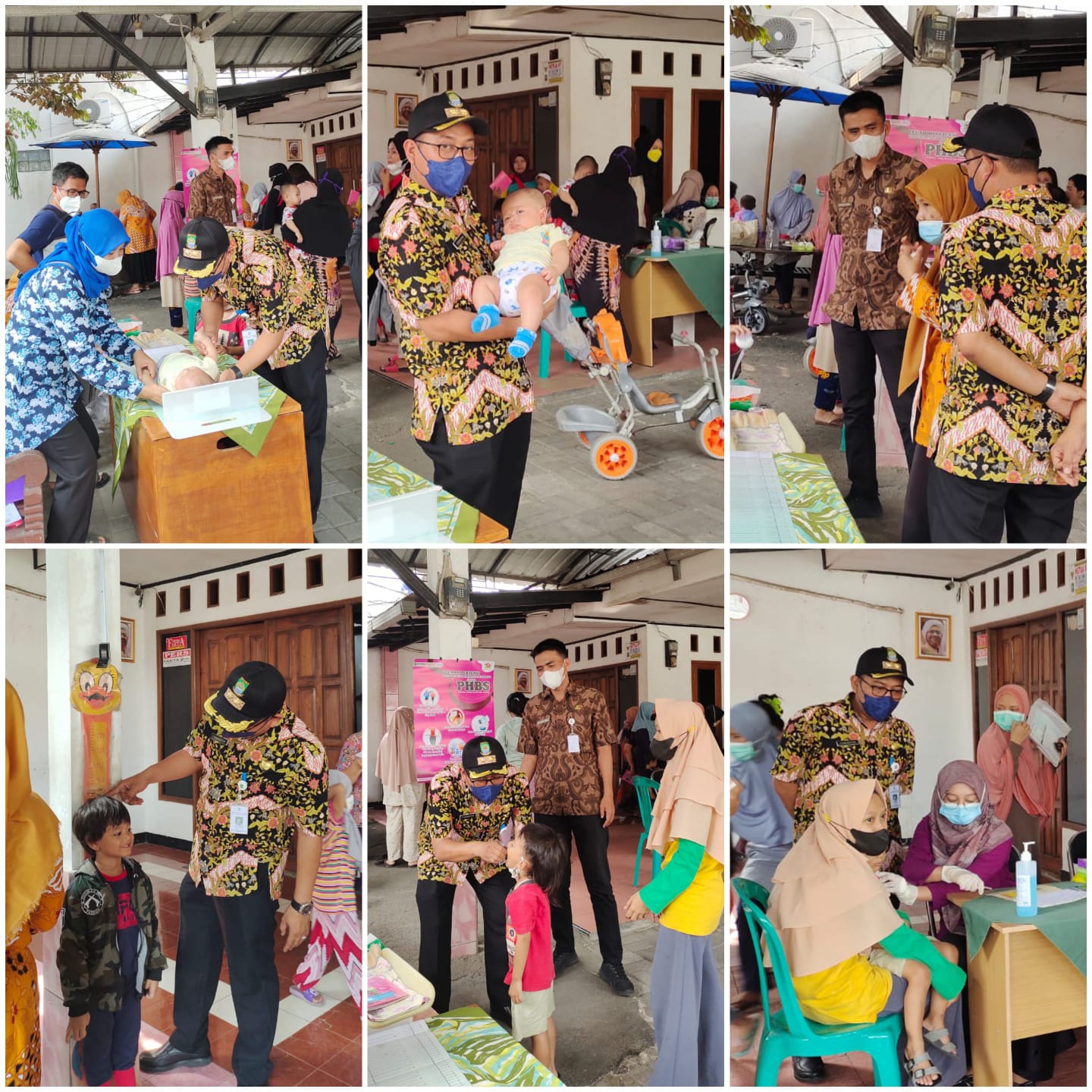 Monitoring Kegiatan Bulan Imunisasi Anak Nasional (BIAN) di Posyandu Kenanga I RW 001 Kelurahan Sudimara Jaya