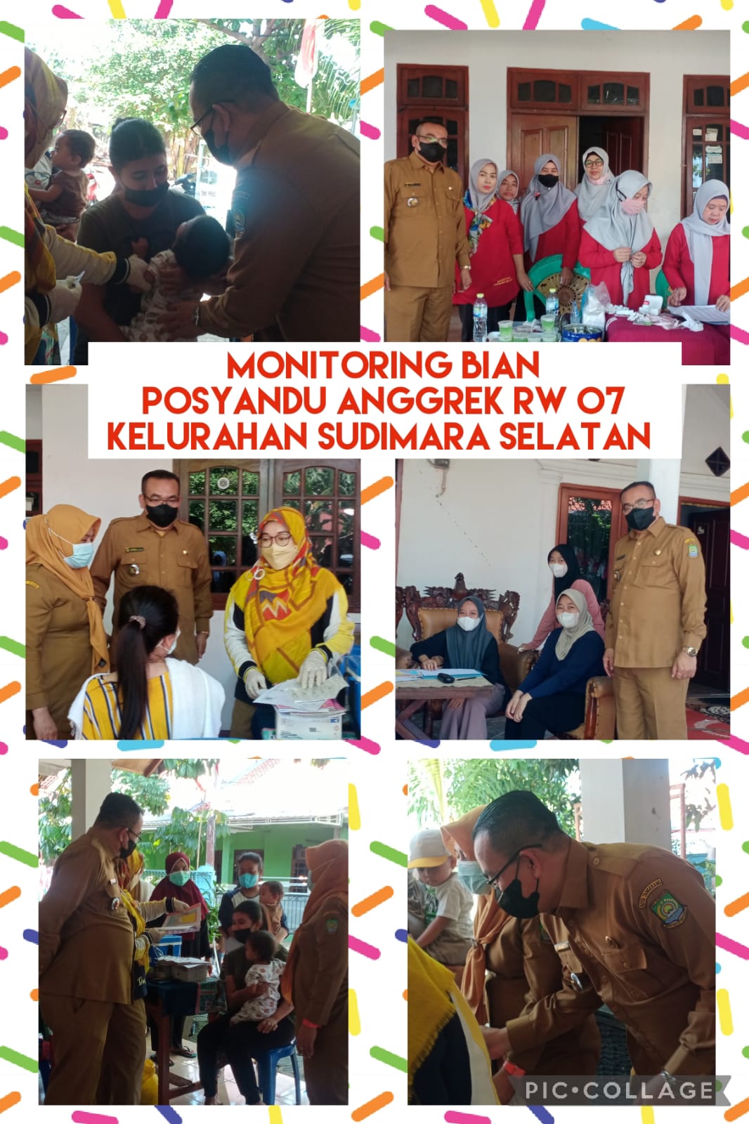 Monitoring Kegiatan Bulan Imunisasi Anak Nasional (BIAN) di Posyandu Anggrek RW 007 Kelurahan Sudimara Selatan