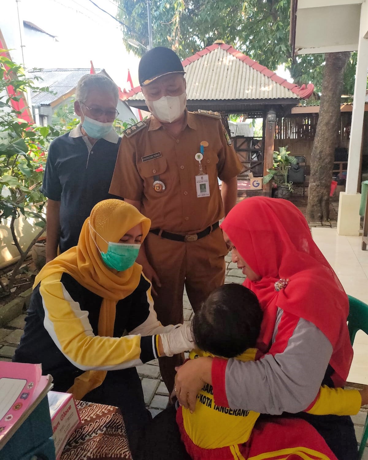 Monitoring Kegiatan Bulan Imunisasi Anak Nasional (BIAN) di Posyandu Melati RW 003 Kelurahan Sudimara Timur