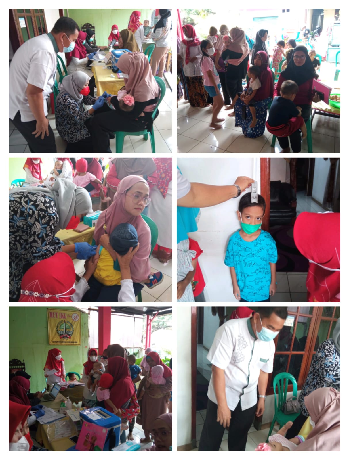 Monitoring Kegiatan Bulan Imunisasi Anak Nasional (BIAN) di Posyandu Seruni RW 012 Kelurahan Sudimara Barat