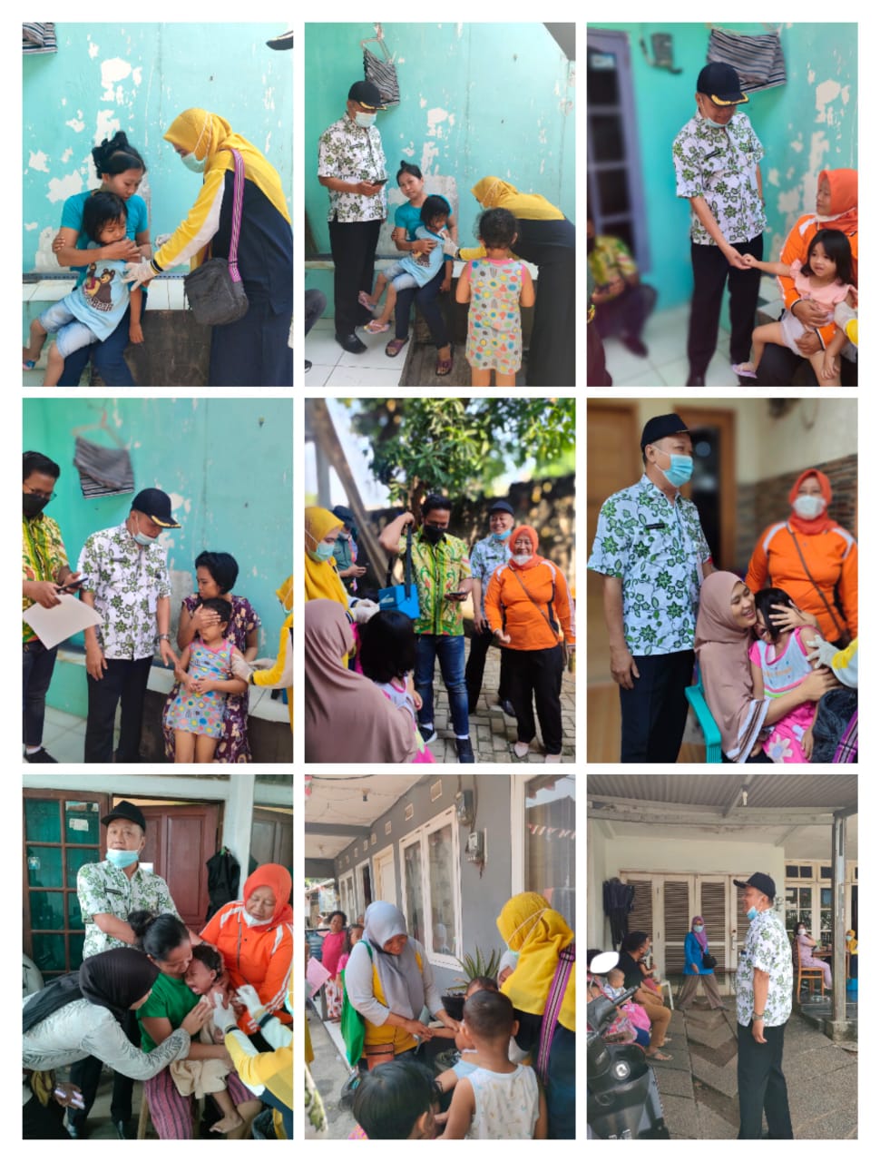 Monitoring Kegiatan Bulan Imunisasi Anak Nasional (BIAN) di Posyandu RW RW 04 & 10 Kelurahan Sudimara Timur