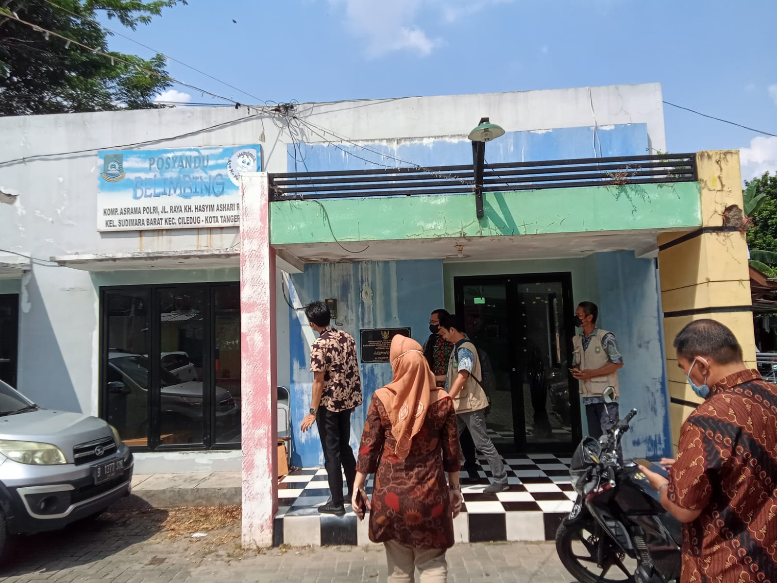 Monitoring Kegiatan Persiapan Rehabilitasi Posyandu di Posyandu Belimbing Kelurahan Sudimara Barat