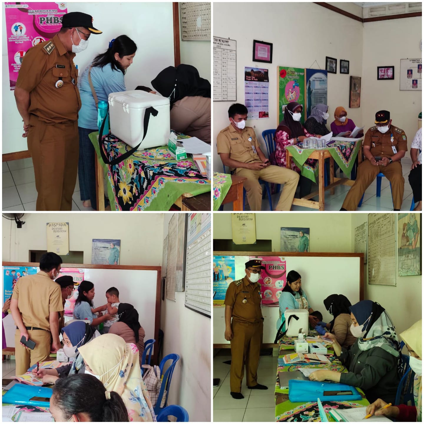 Monitoring Kegiatan Bulan Imunisasi Anak Nasional (BIAN) di Posyandu Wijaya Kusuma RW 008 Kelurahan Sudimara Jaya