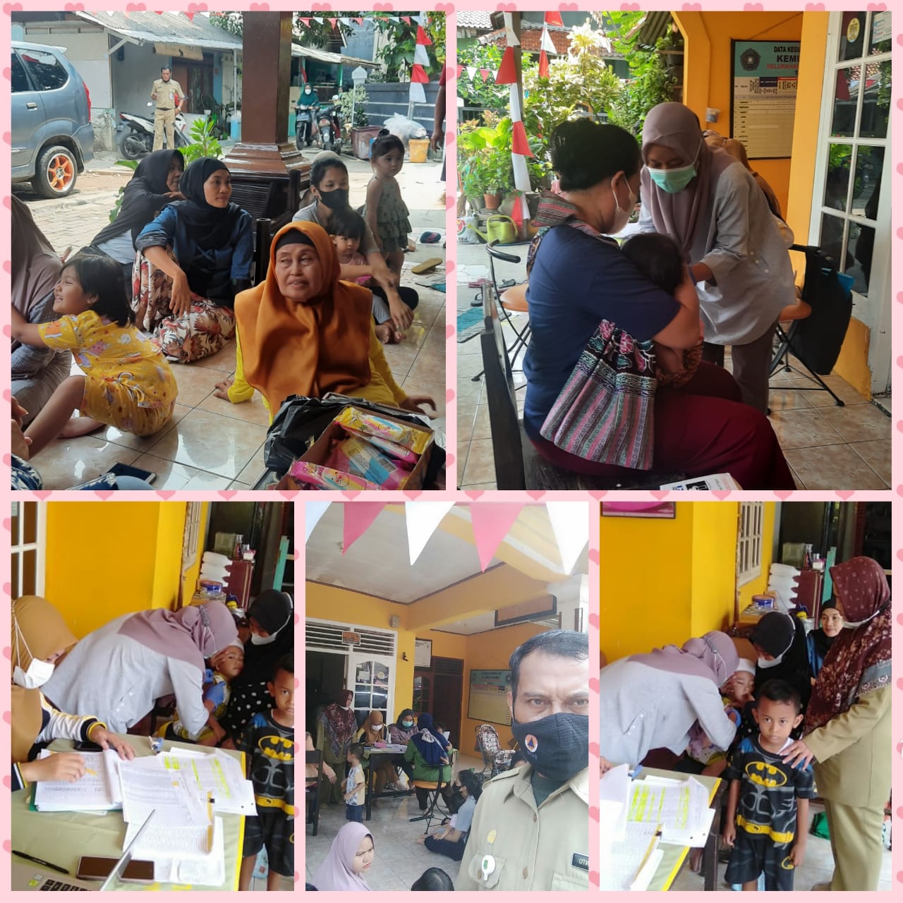 Monitoring Kegiatan Bulan Imunisasi Anak Nasional (BIAN) di Posyandu Kemuning 2 RT 002/06 Kelurahan Sudimara Jaya
