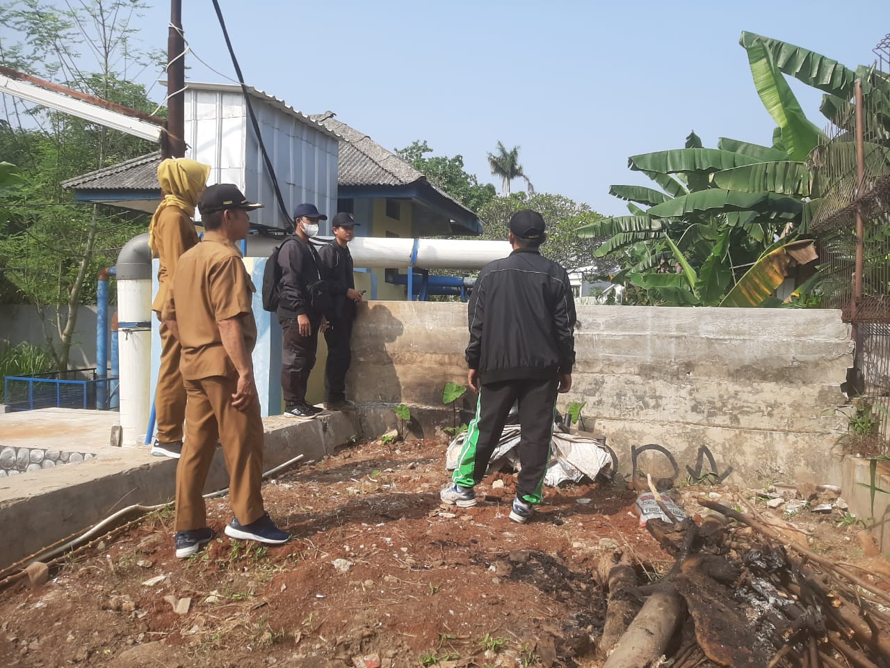 Monitoring Lokasi Terkait Usulan Pembangunan Bendungan oleh DPUPR Kota Tangerang di RW 007 Kelurahan Tajur