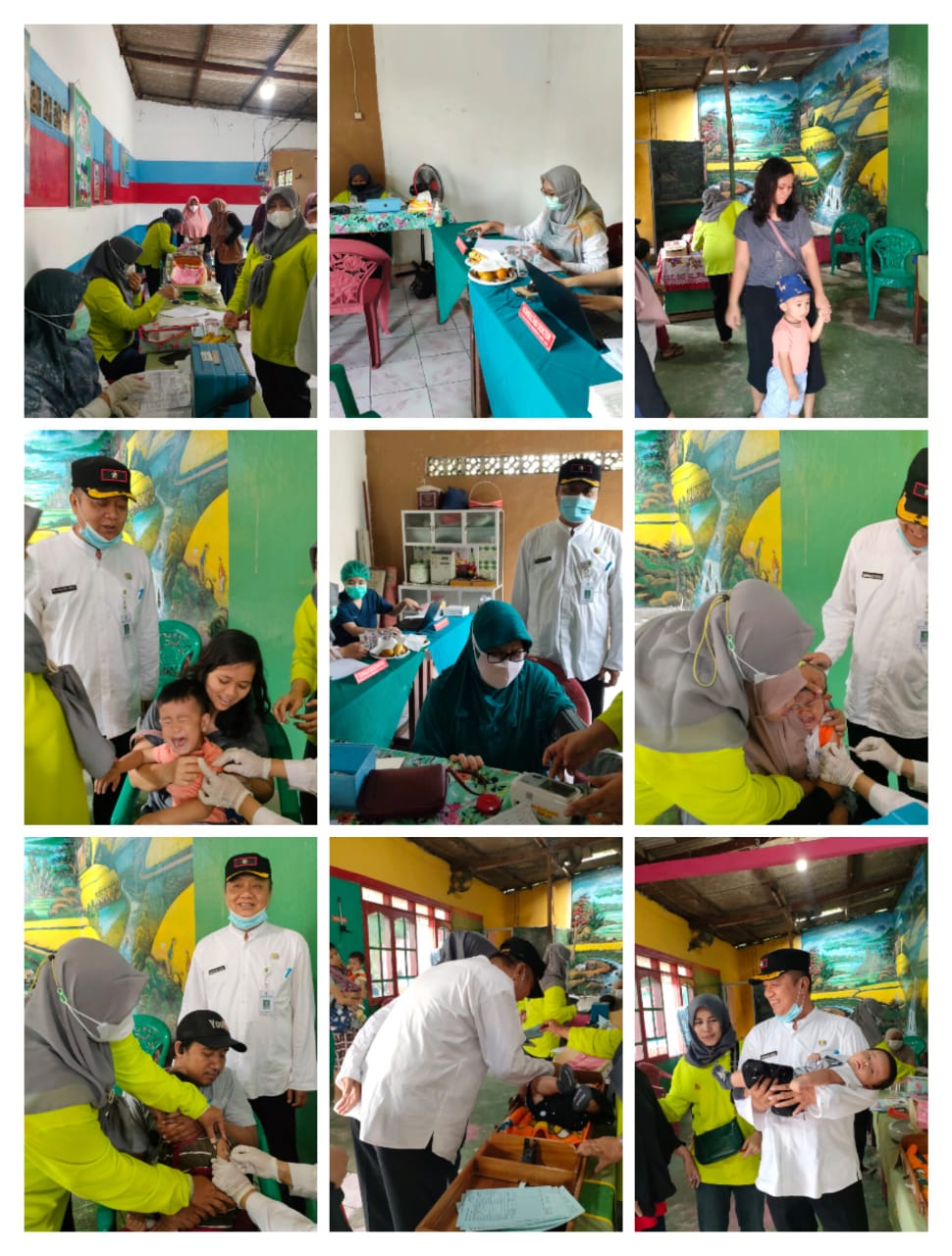 Monitoring Kegiatan Bulan Imunisasi Anak Nasional (BIAN) di Posyandu Mawar RW 004 Kelurahan Sudimara Timur