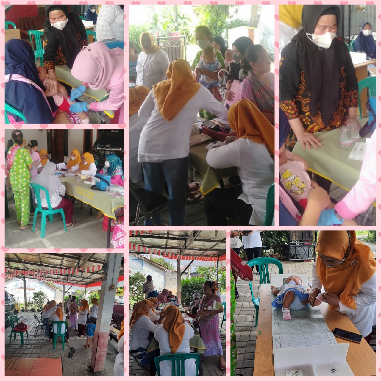 Monitoring Kegiatan Bulan Imunisasi Anak Nasional (BIAN) di Posyandu Kenanga I RW 001 Kelurahan Sudimara Jaya