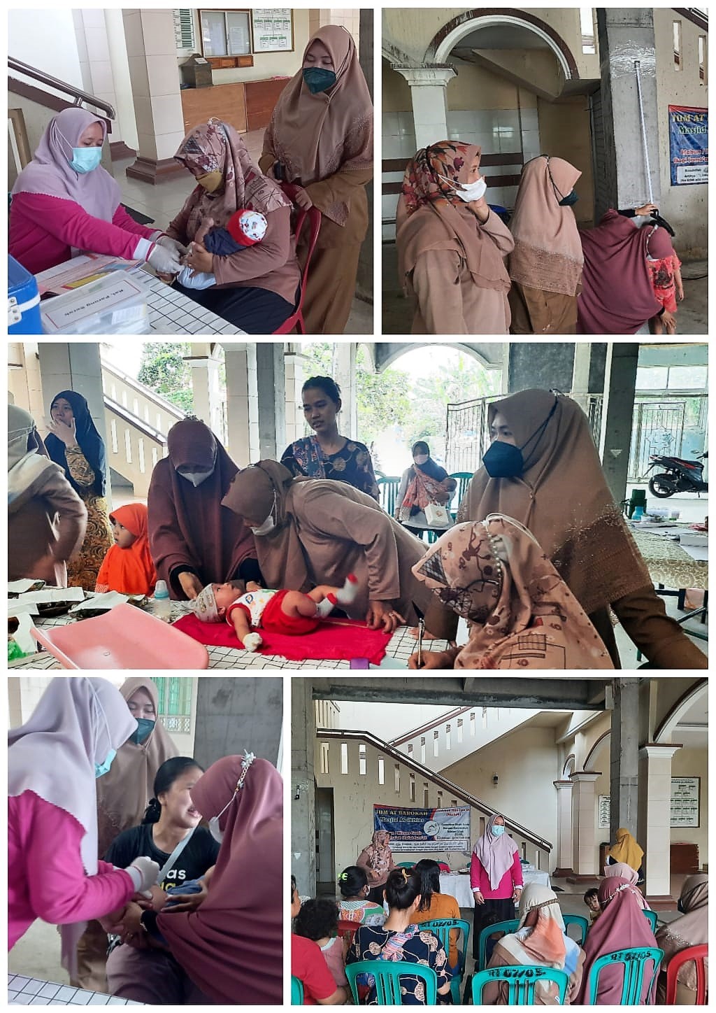 Monitoring Kegiatan Bulan Imunisasi Anak Nasional (BIAN) di Posyandu Cempaka RW 005 Kelurahan Parung Serab