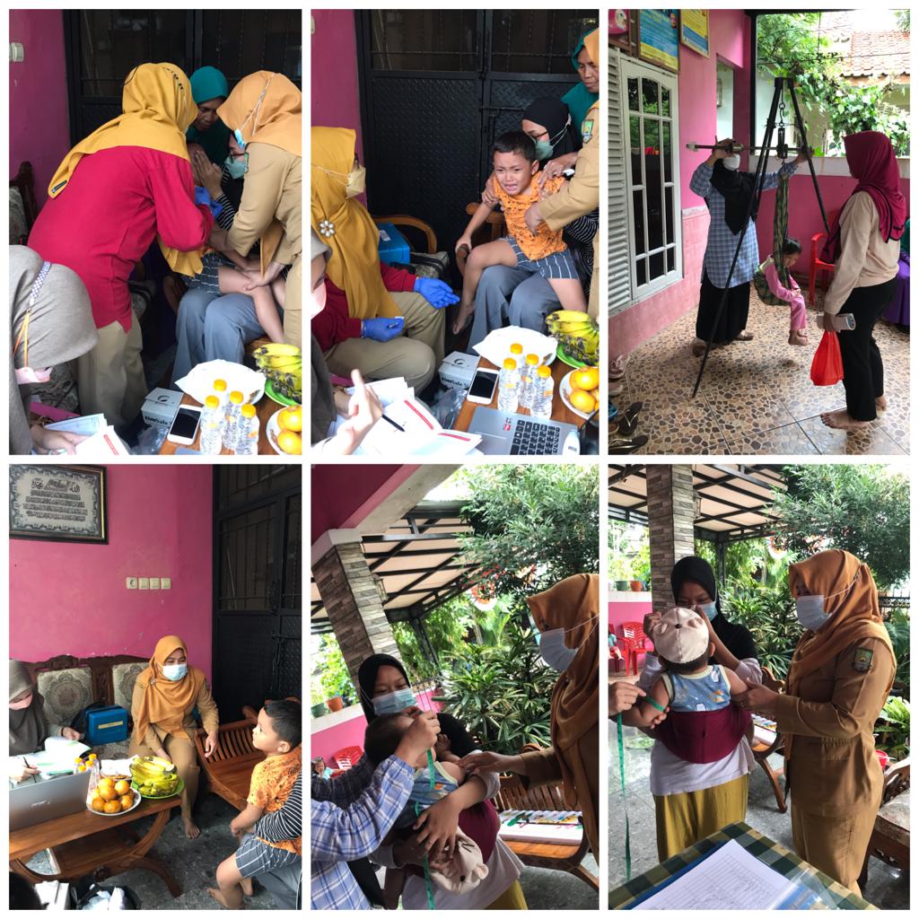 Monitoring Kegiatan Bulan Imunisasi Anak Nasional (BIAN) di Posyandu Nusa Indah RW 011 Kelurahan Sudimara Selatan
