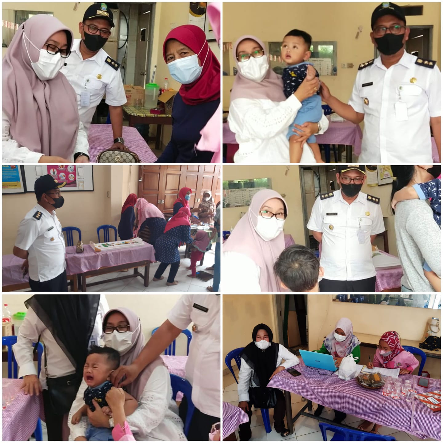 Monitoring Kegiatan Bulan Imunisasi Anak Nasional (BIAN) di Posyandu Flamboyan RW 007 Kelurahan Sudimara Jaya