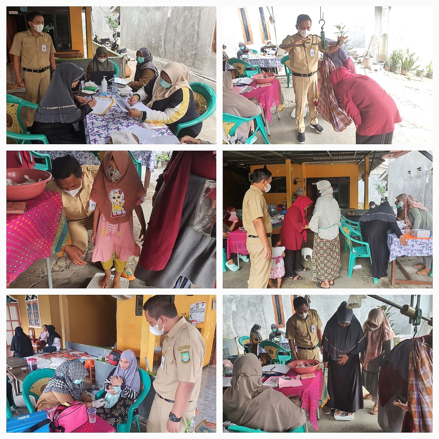 Monitoring Kegiatan Posyandu dan Posbindu Terintegrasi di Posyandu Leci RW 013 Kelurahan Paninggilan