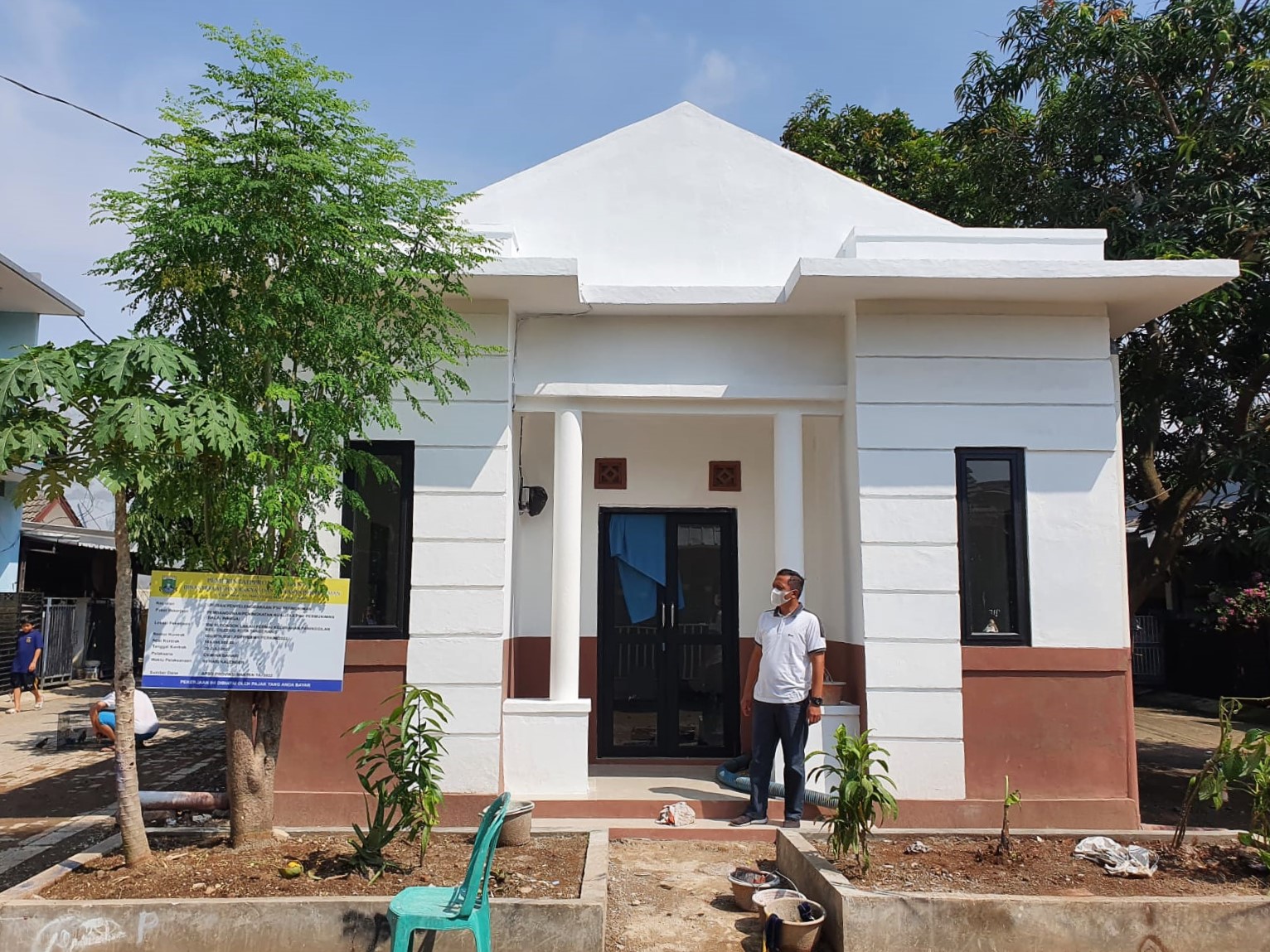 Monitoring Progres Pembangunan Balai Warga di Wilayah RW 016 Kelurahan Paninggilan