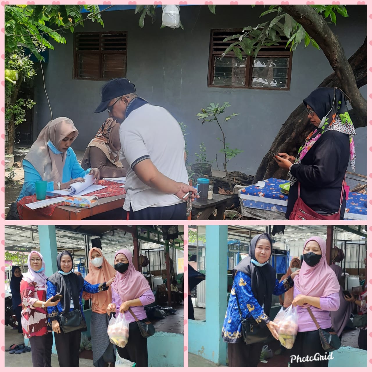 Monitoring Penyaluran Bantuan Pangan Non Tunai (BPNT) Tahap 8 di E-Warong Kelurahan Sudimara Jaya