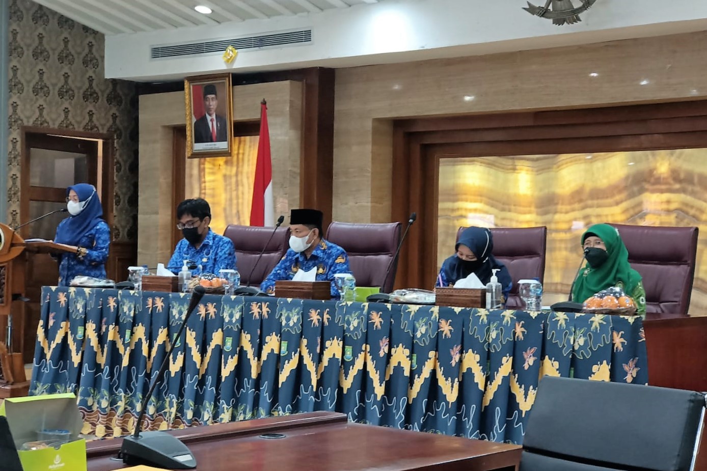 Pembukaan dan Penyambutan Tim Verifikasi Kota Sehat Tingkat Provinsi Banten di RR Akhlakul Karimah