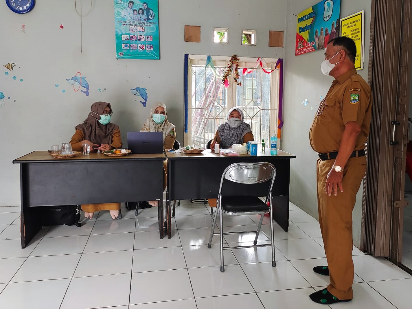 Monitoring Kegiatan Posyandu dan Posbindu Terintegrasi di Posyandu Durian RW 016 Kelurahan Paninggilan