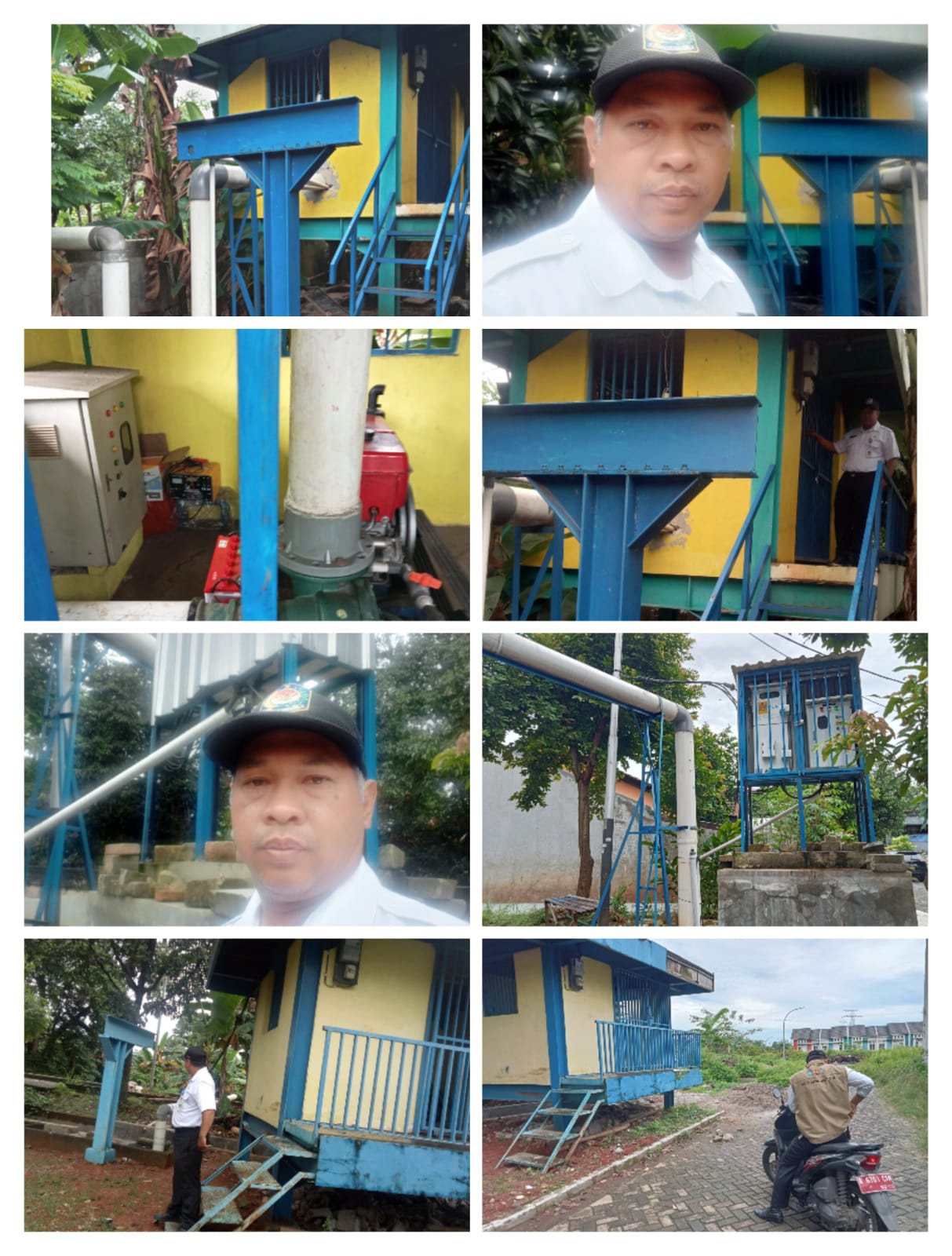 Monitoring Ketinggian Pompa Air dalam Antisipasi Banjir di Komplek Duren Villa Kelurahan Sudimara Selatan
