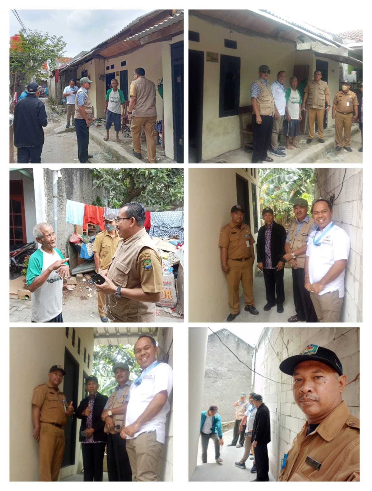 Monitoring Kegiatan Bedah Rumah oleh BKM di Wilayah Kelurahan Sudimara Selatan