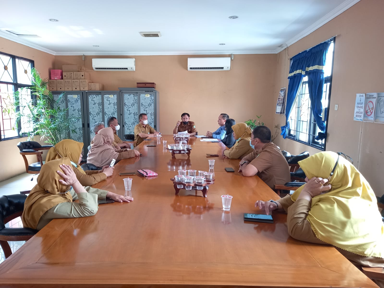 Rapat Koordinasi Terkait Persiapan Penyaluran BST Inflasi Provinsi Banten melalui Bank Banten