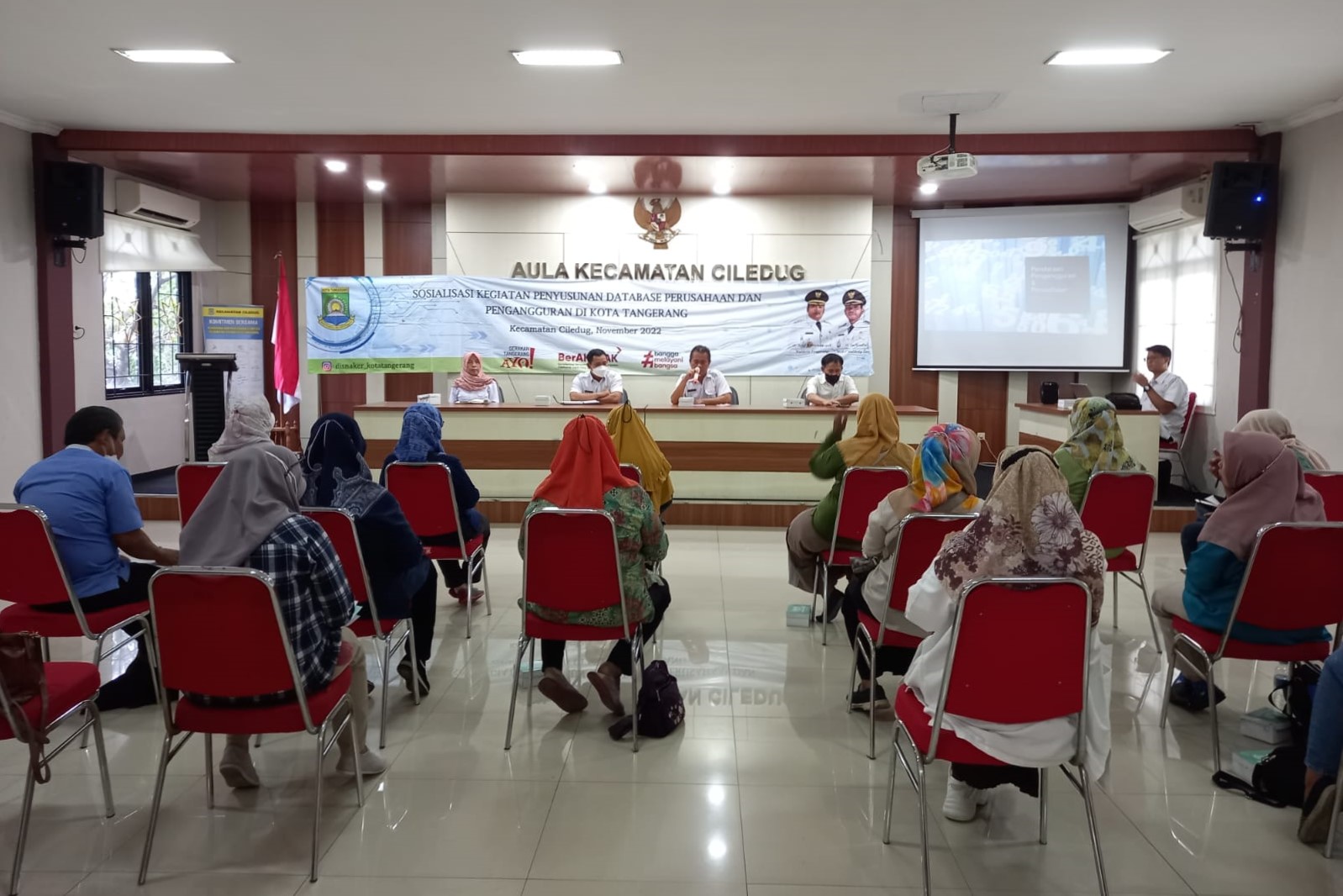 Sosialisasi Penyusunan Database Perusahaan dan Pengangguran oleh Disnaker Kota Tangerang