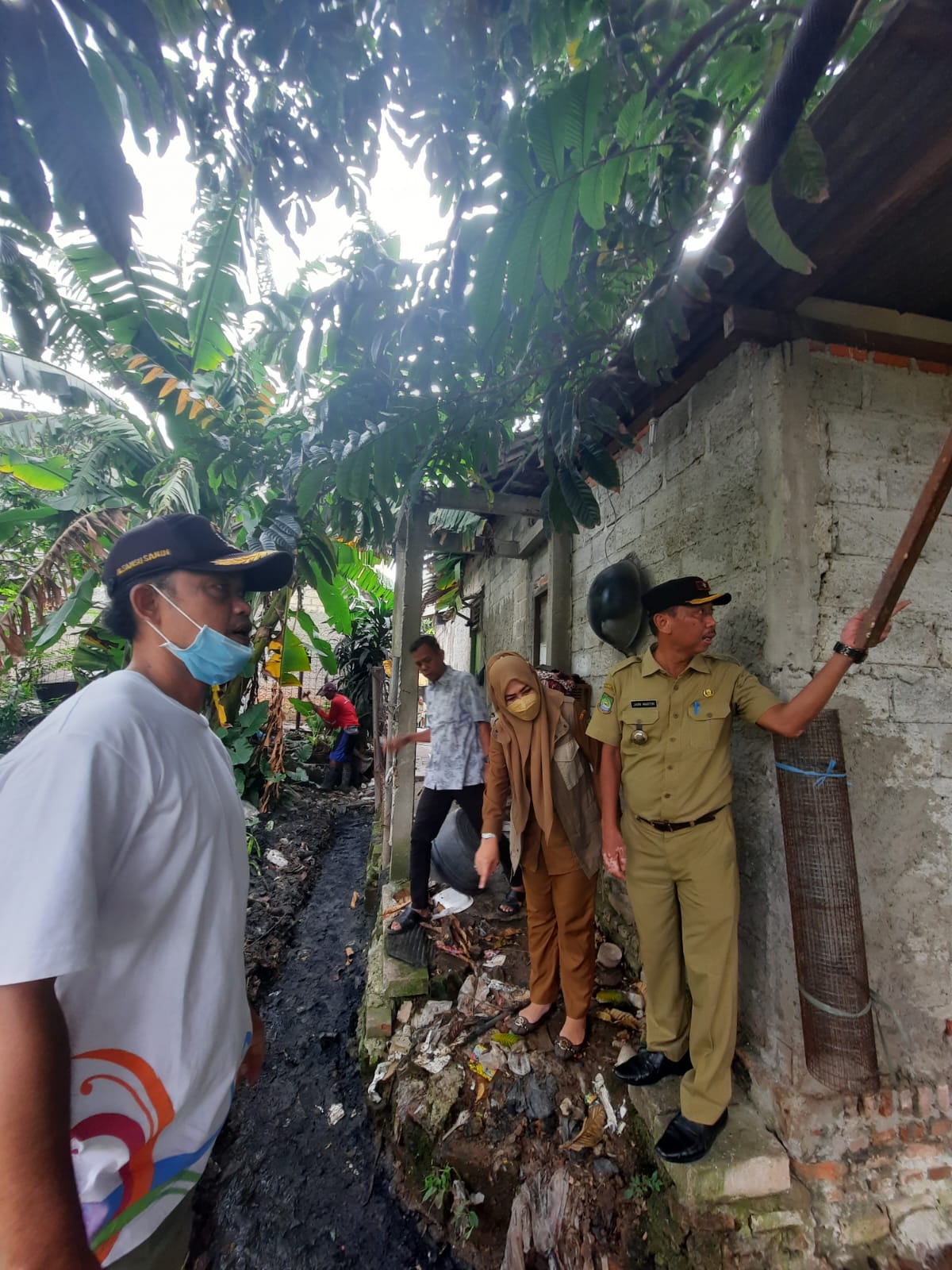 Monitoring Rehabilitasi Saluran Drainase oleh DPUPR Kota Tangerang di Wilayah RT 02 RW 06 Kelurahan Sudimara Barat