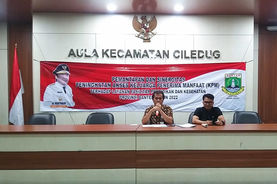 Kegiatan Peningkatan Akses Keluarga Penerima Manfaat (KPM) Terhadap Layanan Fasilitas Pendidikasn dan Kesehatan Provinsi Banten Tahun 2022