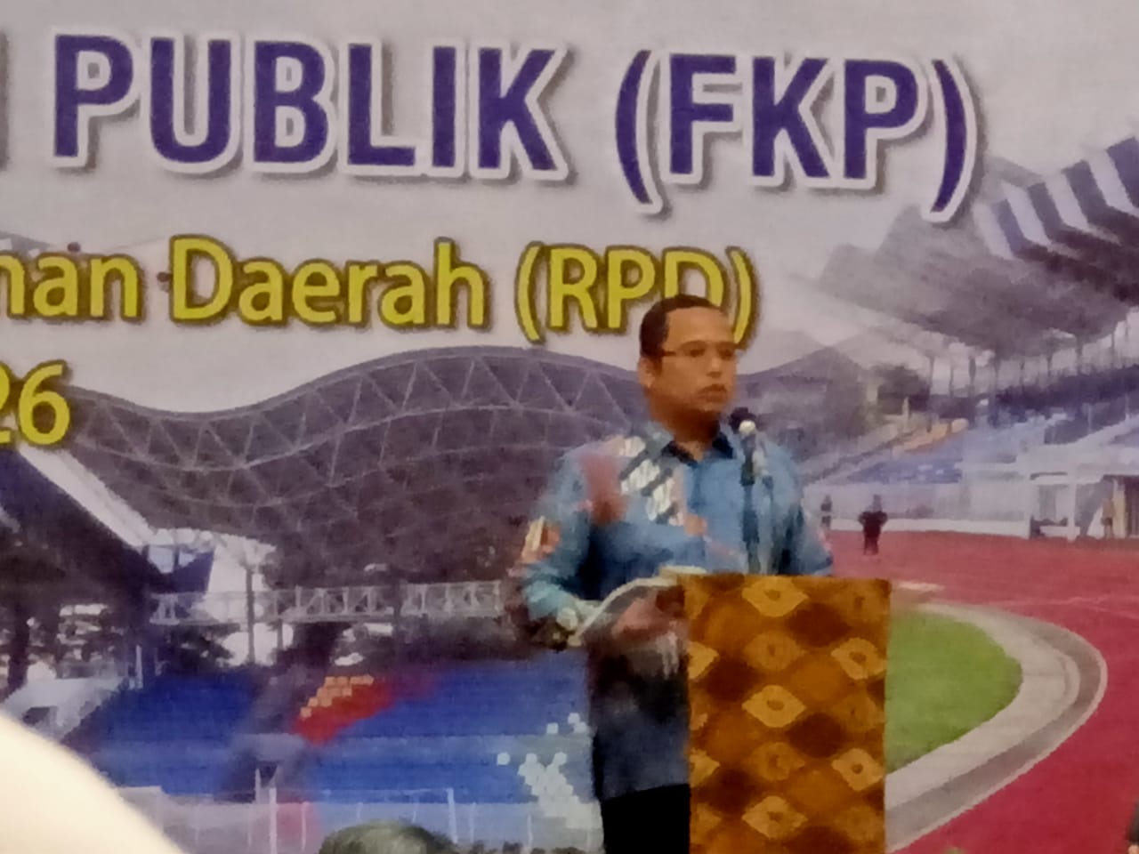 Menghadiri Forum Konsultasi Publik (FKP) Rancangan Rencana Pembangunan Daerah (RPD) Kota Tangerang Tahun 2024-2026